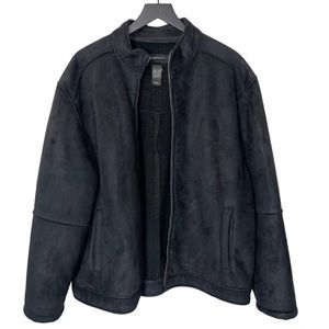 Claiborne Black Stitch Work High Quality Jacket// light use, like new